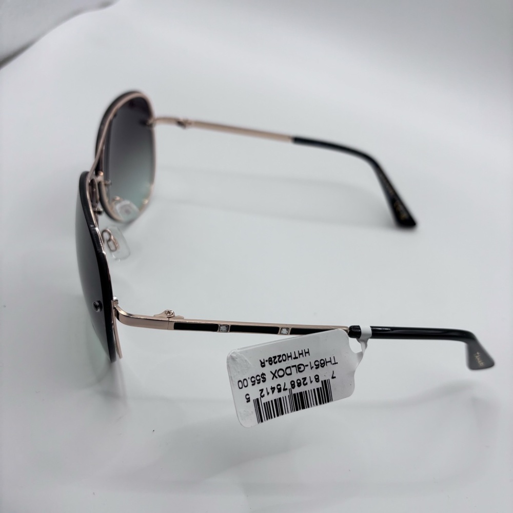 Tahari Women's Cat-Eye Aviator Oversized Sunglasses - Picture 7 of 9